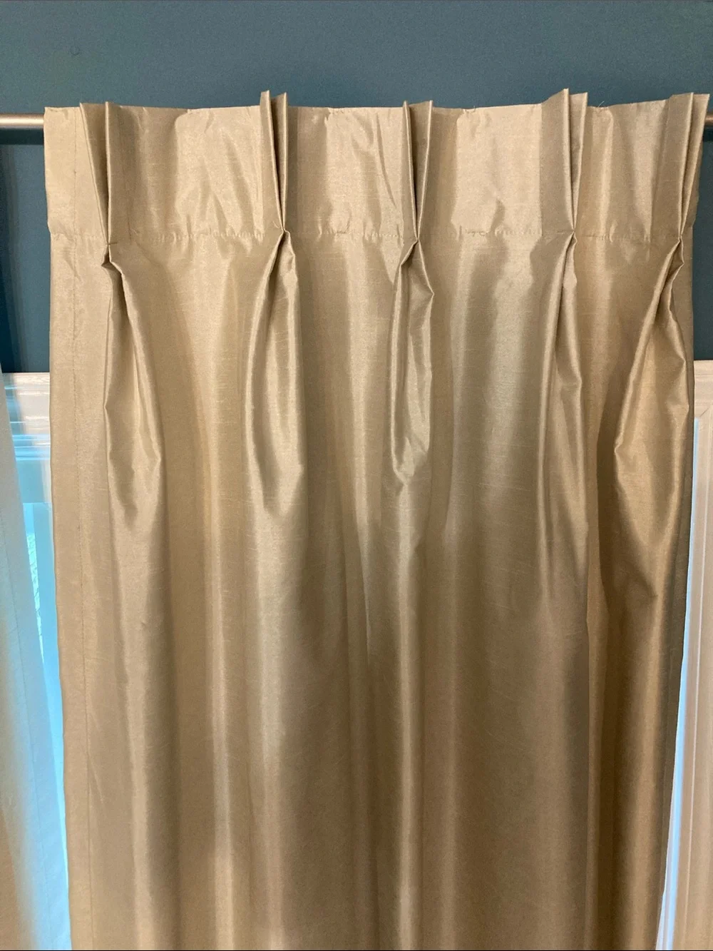Platinum Collection 100% Blackout Curtain Panel - Champagne